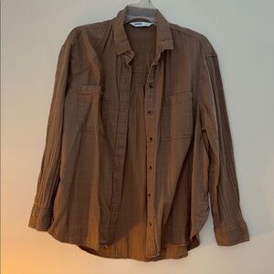 Sonoma Tan Textured Shirt